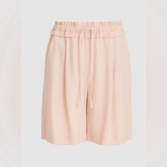 New! Reiss Reni ruffle pull-on shorts pink nwot 30226 - Picture 6 of 12